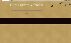 Horsedrawnvehicles.blogspot.com thumbnail