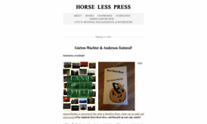Horselesspress.org thumbnail