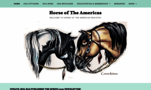 Horseoftheamericas.com thumbnail