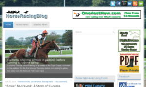 Horseracingblog.us thumbnail