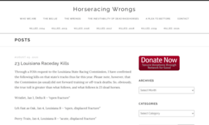 Horseracingwrongs.com thumbnail