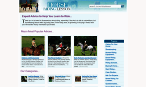 Horseridinglesson.co.uk thumbnail