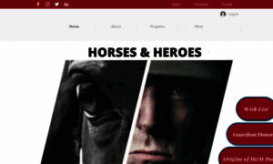 Horsesandheroes.org thumbnail