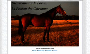 Horsespassion.superforum.fr thumbnail