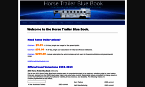 Horsetrailerbluebook.com thumbnail