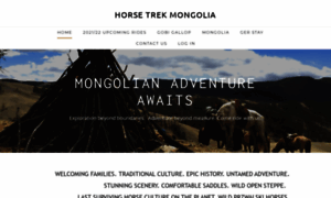 Horsetrekmongolia.com thumbnail