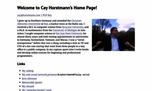Horstmann.com thumbnail