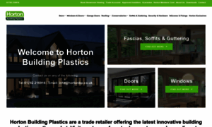 Hortonbuildingplastics.co.uk thumbnail