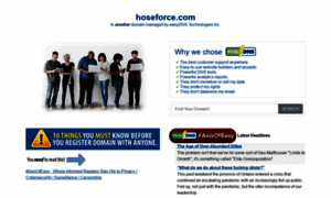 Hoseforce.com thumbnail