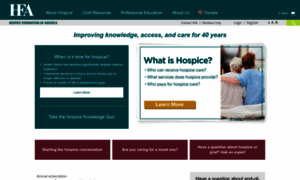 Hospicefoundation.org thumbnail