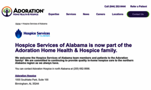 Hospiceservicesofalabama.com thumbnail