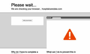 Hospitalcaredata.com thumbnail