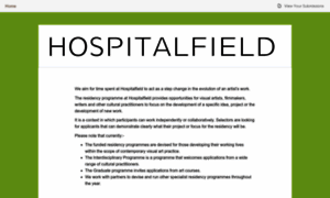 Hospitalfield.submittable.com thumbnail