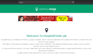 Hospitalfinder.pk thumbnail