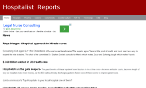 Hospitalistreports.com thumbnail