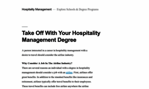 Hospitalitymanagement.com thumbnail