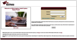 Hospitalportal.wkhs.com thumbnail