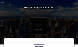 Hospitalregional.com.br thumbnail