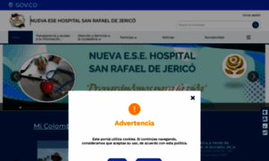 Hospitalsanrafaeljerico.gov.co thumbnail