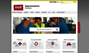 Hospitalsenheden-horsens.dk thumbnail