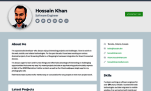 Hossainkhan.info thumbnail