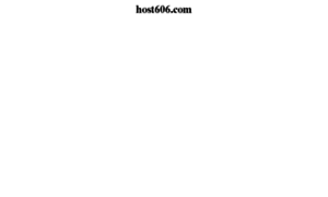 Host606.com thumbnail