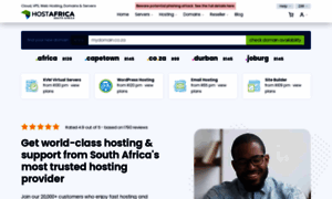 Hostafrica.co.za thumbnail