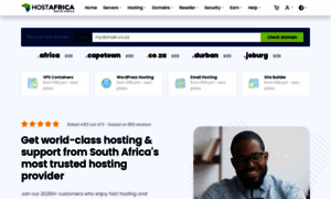 Hostafrica.com thumbnail