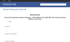 Hostcell.net thumbnail