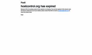Hostcontrol.org thumbnail