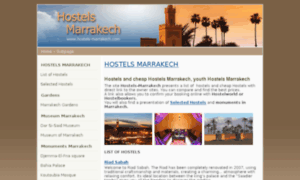 Hostels-marrakech.com thumbnail
