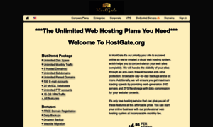 Hostgate.org thumbnail