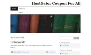 Hostgatorcoupon4all.com thumbnail