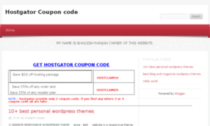 Hostgatorcouponcodeclaim.com thumbnail