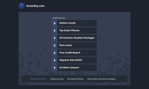 Hostidity.com thumbnail