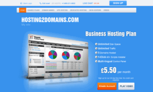 Hosting2domains.com thumbnail