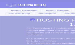 Hostingprestashop.es thumbnail