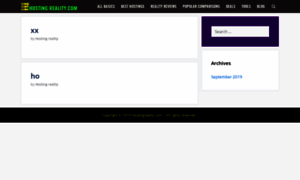 Hostingreality.com thumbnail
