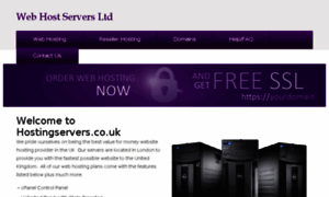 Hostingservers.co.uk thumbnail
