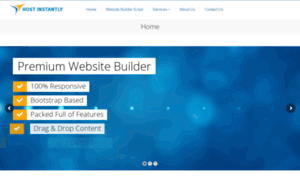 Hostinstantly.com thumbnail