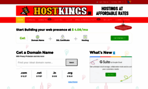 Hostkings.in thumbnail