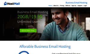 Hostmail.com thumbnail