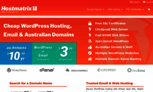 Hostmatrix.com.au thumbnail