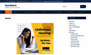 Hostmatrix.in thumbnail