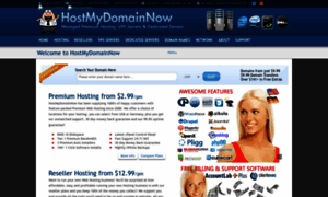 Hostmydomainnow.com thumbnail