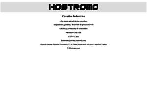 Hostromo.com thumbnail