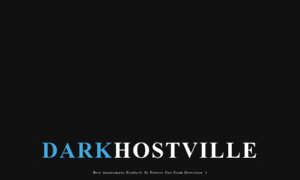 Hostville.net thumbnail