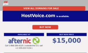 Hostvoice.com thumbnail