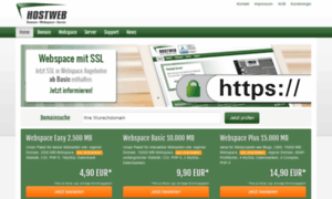 Hostweb.de thumbnail