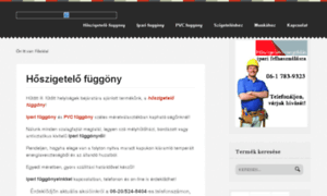 Hoszigetelofuggony.com thumbnail